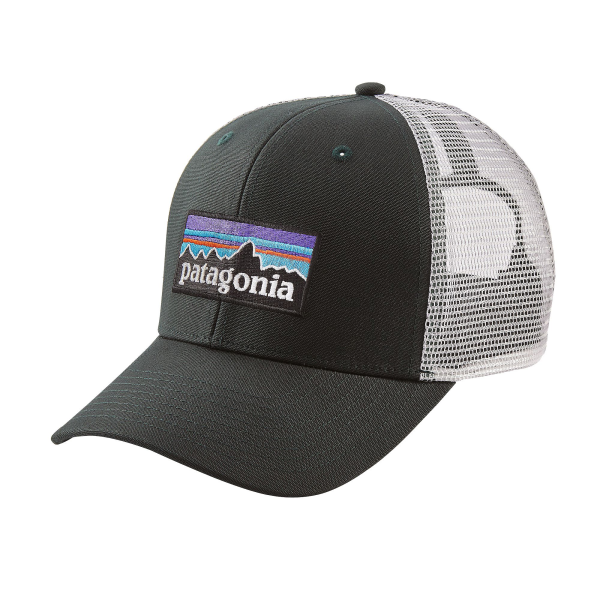 Patagonia P-6 Logo Trucker Hat Carbon Patagonia P-6 Logo Trucker Hat Carbon
